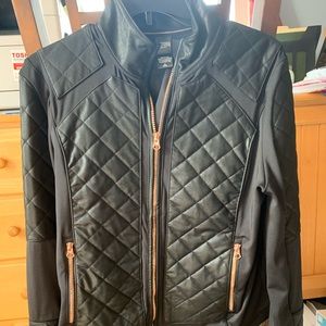 Victoria’s Secret Sport Leather/ Spandex Jacket